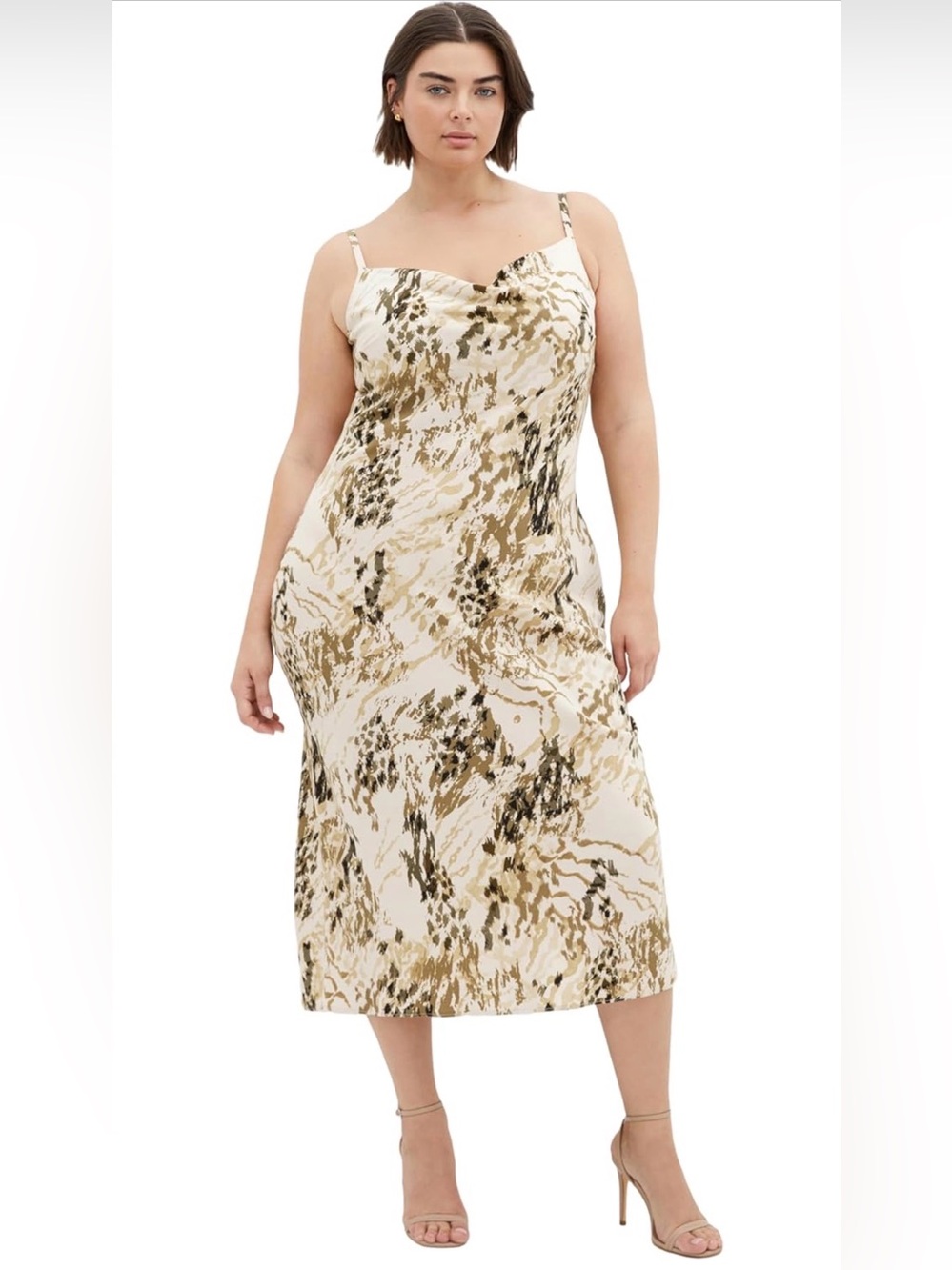 City Chic Women's Plus Size Dress Bayley Skin Size 18